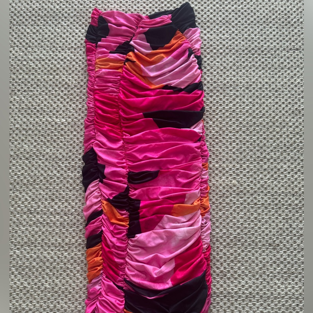 House of CB MIDI SKIRT